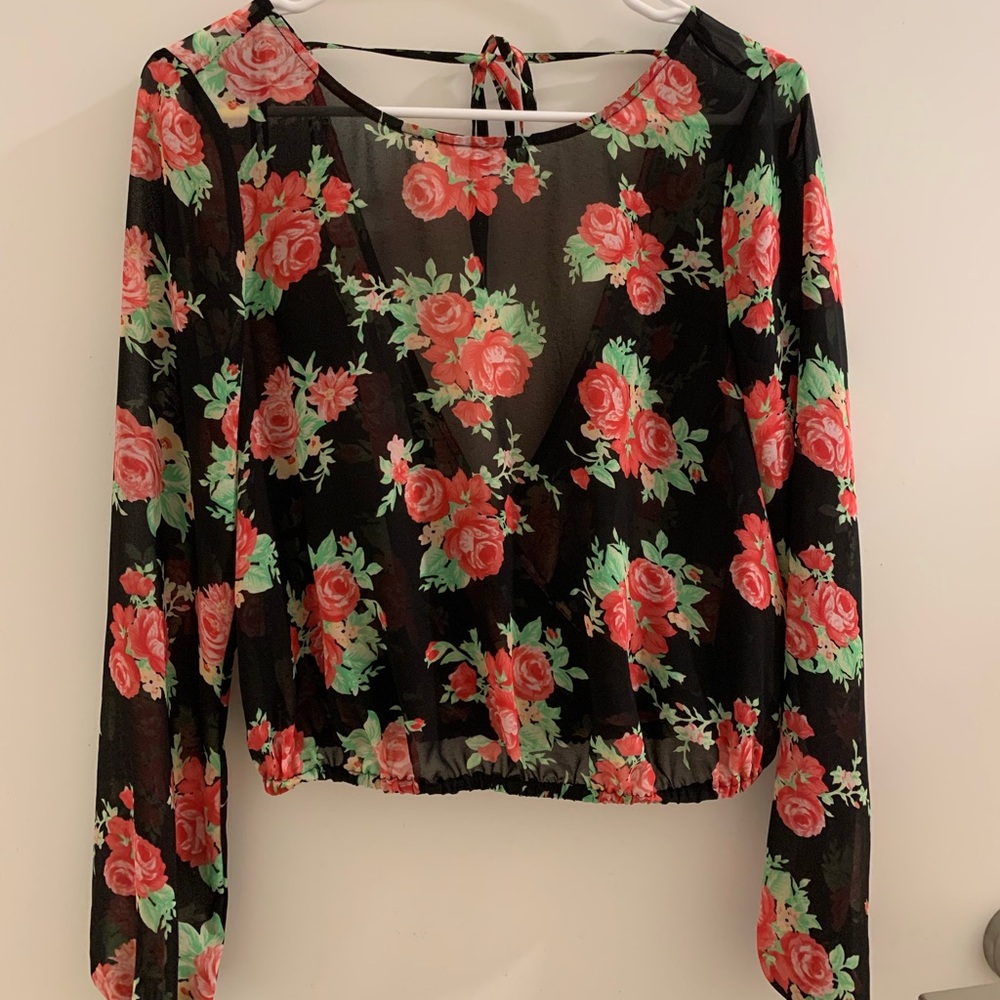 Bebe Floral Top